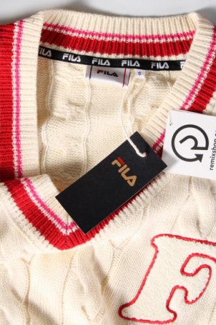 Дамски пуловер FILA, Размер S, Цвят Екрю, Цена 140,00 лв.