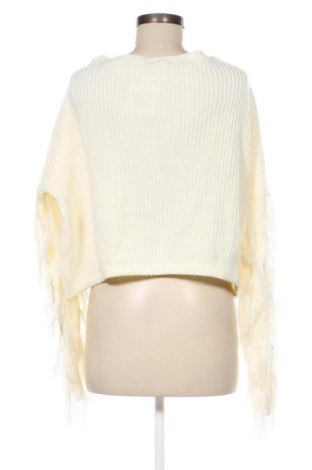 Дамски пуловер Fashion nova, Размер S, Цвят Екрю, Цена 9,57 лв.