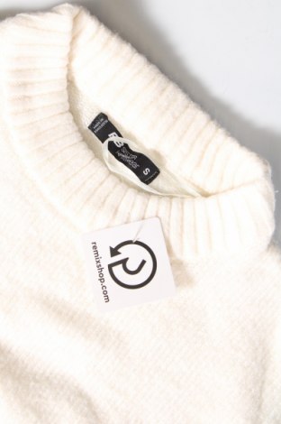 Γυναικείο πουλόβερ Fb Sister, Μέγεθος S, Χρώμα Εκρού, Τιμή 6,28 €