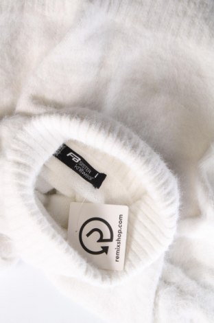 Дамски пуловер Fb Sister, Размер L, Цвят Бял, Цена 11,60 лв.