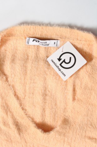 Дамски пуловер Fb Sister, Размер S, Цвят Оранжев, Цена 7,25 лв.