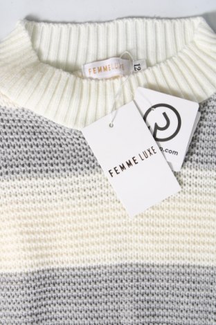 Γυναικείο πουλόβερ Femme Luxe, Μέγεθος L, Χρώμα Πολύχρωμο, Τιμή 9,48 €