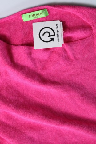 Dámský svetr For Her, Velikost XL, Barva Růžová, Cena  275,00 Kč