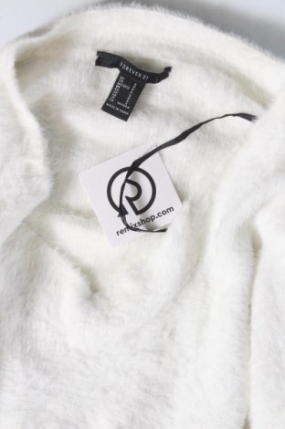 Дамски пуловер Forever 21, Размер S, Цвят Бял, Цена 27,00 лв.