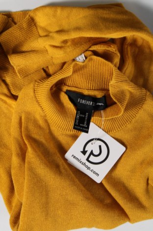 Дамски пуловер Forever 21, Размер M, Цвят Жълт, Цена 9,45 лв.