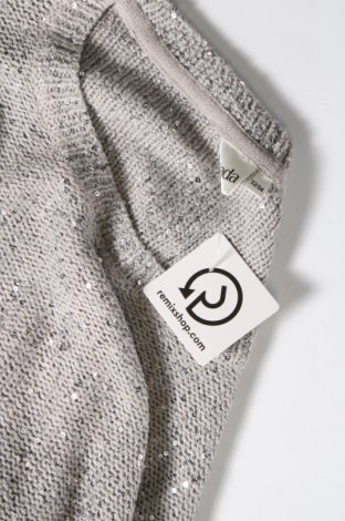 Γυναικείο πουλόβερ Giada, Μέγεθος 3XL, Χρώμα Γκρί, Τιμή 17,94 €