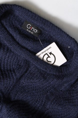Γυναικείο πουλόβερ Gina, Μέγεθος M, Χρώμα Μπλέ, Τιμή 6,10 €