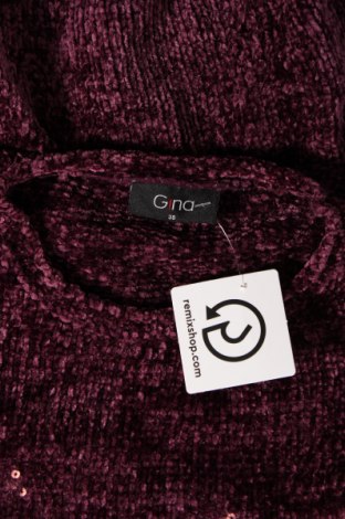 Дамски пуловер Gina, Размер M, Цвят Лилав, Цена 11,60 лв.