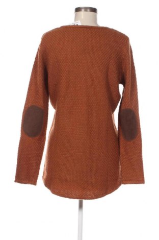 Дамски пуловер Gina, Размер M, Цвят Кафяв, Цена 9,57 лв.