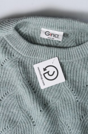 Дамски пуловер Gina, Размер S, Цвят Зелен, Цена 11,60 лв.