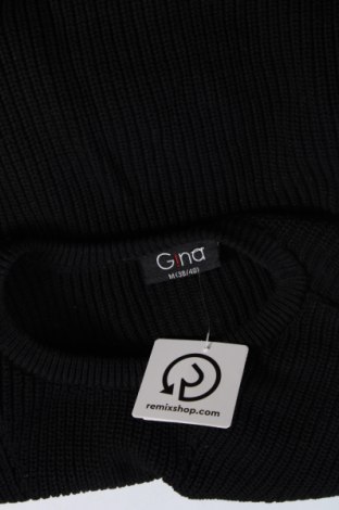 Дамски пуловер Gina, Размер M, Цвят Черен, Цена 11,60 лв.