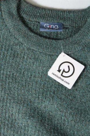 Γυναικείο πουλόβερ Gina, Μέγεθος XL, Χρώμα Πράσινο, Τιμή 9,15 €