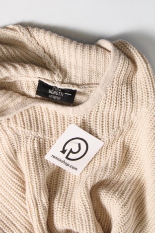 Дамски пуловер Gina Benotti, Размер M, Цвят Бежов, Цена 4,35 лв.