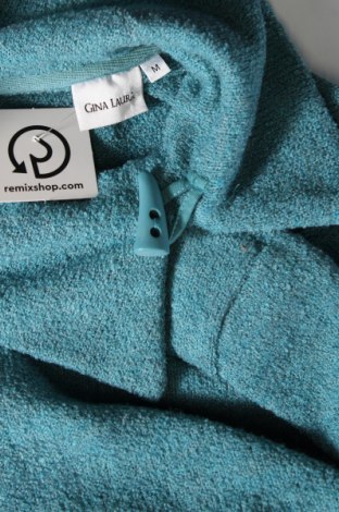 Дамски пуловер Gina Laura, Размер M, Цвят Син, Цена 10,66 лв.