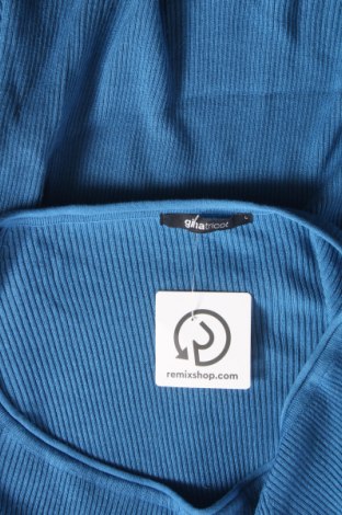 Γυναικείο πουλόβερ Gina Tricot, Μέγεθος L, Χρώμα Μπλέ, Τιμή 4,51 €