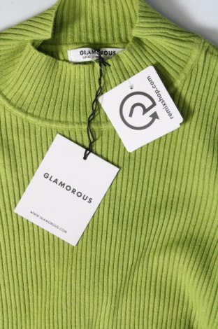 Дамски пуловер Glamorous, Размер XL, Цвят Зелен, Цена 24,18 лв.