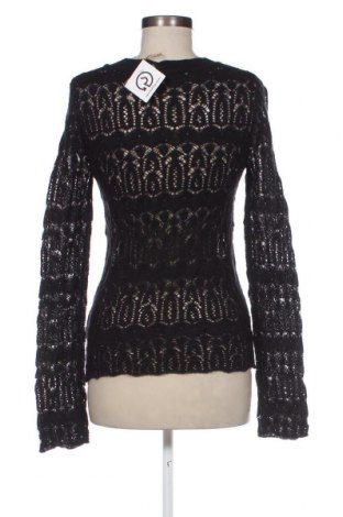 Дамски пуловер Guess, Размер M, Цвят Черен, Цена 37,40 лв.