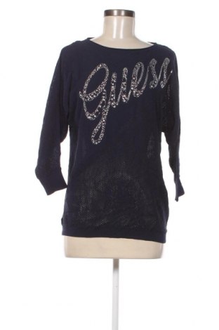 Γυναικείο πουλόβερ Guess, Μέγεθος L, Χρώμα Μπλέ, Τιμή 31,55 €