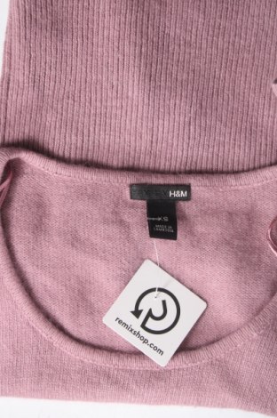 Damenpullover H&M, Größe XS, Farbe Aschrosa, Preis € 8,07
