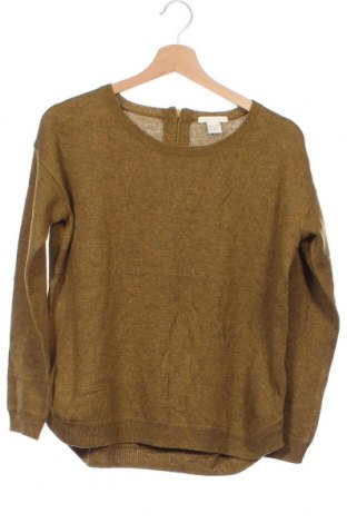 Дамски пуловер H&M, Размер XS, Цвят Зелен, Цена 17,40 лв.