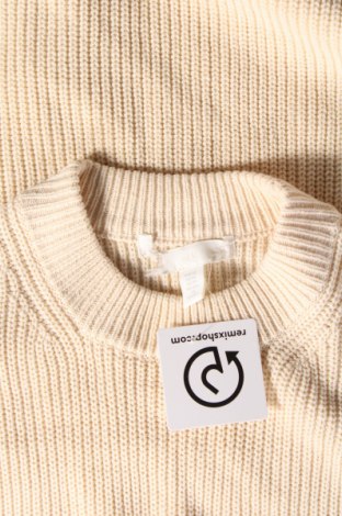 Дамски пуловер H&M, Размер XS, Цвят Бежов, Цена 14,78 лв.