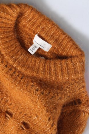 Дамски пуловер H&M, Размер M, Цвят Оранжев, Цена 9,28 лв.