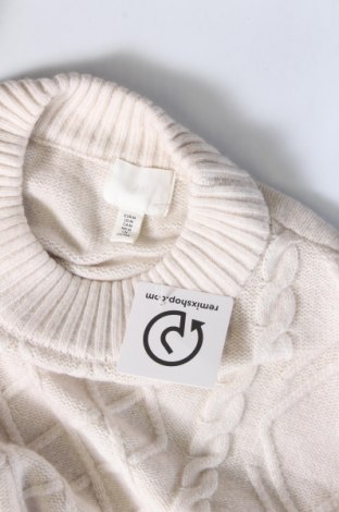 Дамски пуловер H&M, Размер M, Цвят Бежов, Цена 9,28 лв.