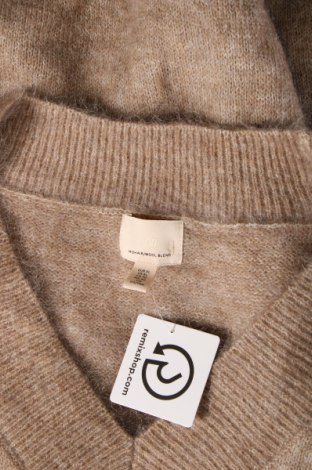Дамски пуловер H&M, Размер XL, Цвят Бежов, Цена 17,11 лв.