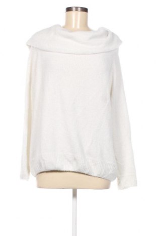 Дамски пуловер H&M, Размер L, Цвят Бял, Цена 11,60 лв.