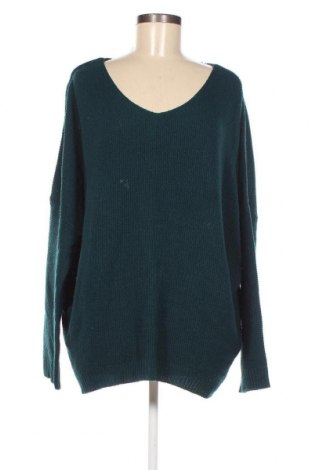 Дамски пуловер H&M, Размер L, Цвят Син, Цена 14,50 лв.