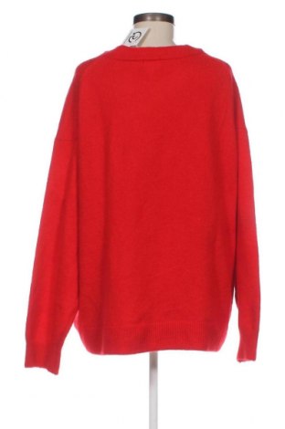 Damski sweter H&M, Rozmiar XL, Kolor Czerwony, Cena 47,31 zł