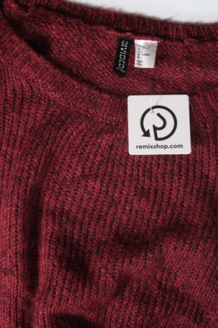 Γυναικείο πουλόβερ H&M Divided, Μέγεθος XS, Χρώμα Κόκκινο, Τιμή 7,18 €