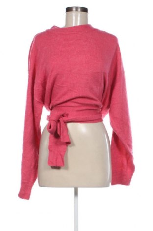 Дамски пуловер H&M Divided, Размер L, Цвят Розов, Цена 14,50 лв.