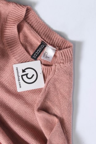 Дамски пуловер H&M Divided, Размер S, Цвят Пепел от рози, Цена 9,28 лв.