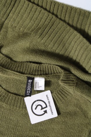 Pulover de femei H&M Divided, Mărime XS, Culoare Verde, Preț 38,16 Lei