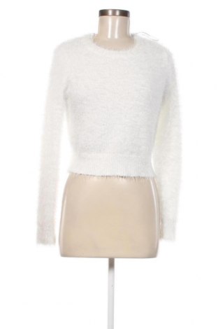 Дамски пуловер H&M Divided, Размер M, Цвят Бял, Цена 7,54 лв.