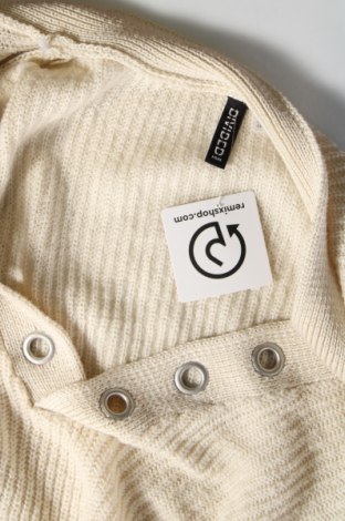 Дамски пуловер H&M Divided, Размер S, Цвят Екрю, Цена 14,96 лв.