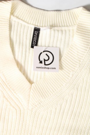 Дамски пуловер H&M Divided, Размер S, Цвят Екрю, Цена 7,54 лв.
