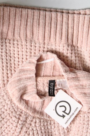 Дамски пуловер H&M Divided, Размер XS, Цвят Розов, Цена 9,57 лв.