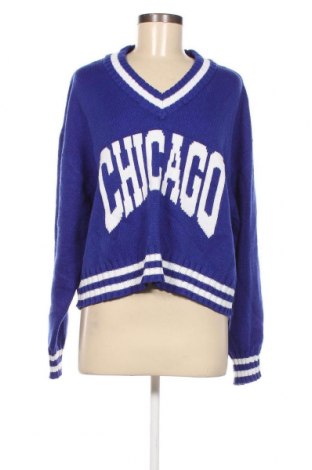 Γυναικείο πουλόβερ H&M Divided, Μέγεθος L, Χρώμα Μπλέ, Τιμή 17,94 €