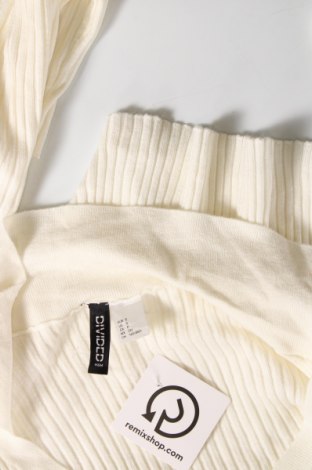 Дамски пуловер H&M Divided, Размер S, Цвят Бял, Цена 9,57 лв.