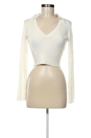 Γυναικείο πουλόβερ H&M Divided, Μέγεθος S, Χρώμα Λευκό, Τιμή 3,95 €