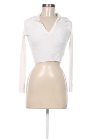 Damenpullover H&M Divided, Größe S, Farbe Weiß, Preis 5,05 €