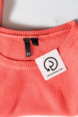 Дамски пуловер H&M Divided, Размер XS, Цвят Оранжев, Цена 14,21 лв.