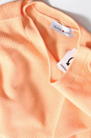 Γυναικείο πουλόβερ Helena Vera, Μέγεθος L, Χρώμα Πορτοκαλί, Τιμή 3,80 €