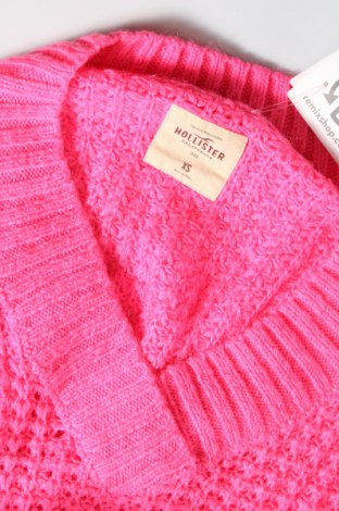 Γυναικείο πουλόβερ Hollister, Μέγεθος XS, Χρώμα Ρόζ , Τιμή 5,58 €