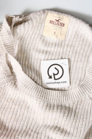 Дамски пуловер Hollister, Размер S, Цвят Сив, Цена 13,53 лв.