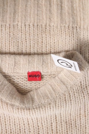 Pulover de femei Hugo Boss, Mărime S, Culoare Bej, Preț 732,40 Lei