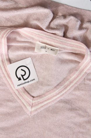 Γυναικείο πουλόβερ INDIE + MOI, Μέγεθος M, Χρώμα Ρόζ , Τιμή 3,05 €
