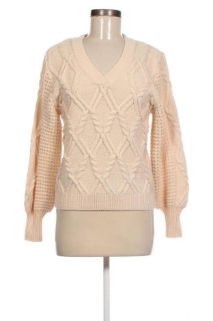 Дамски пуловер Ichi, Размер XS, Цвят Бежов, Цена 37,20 лв.